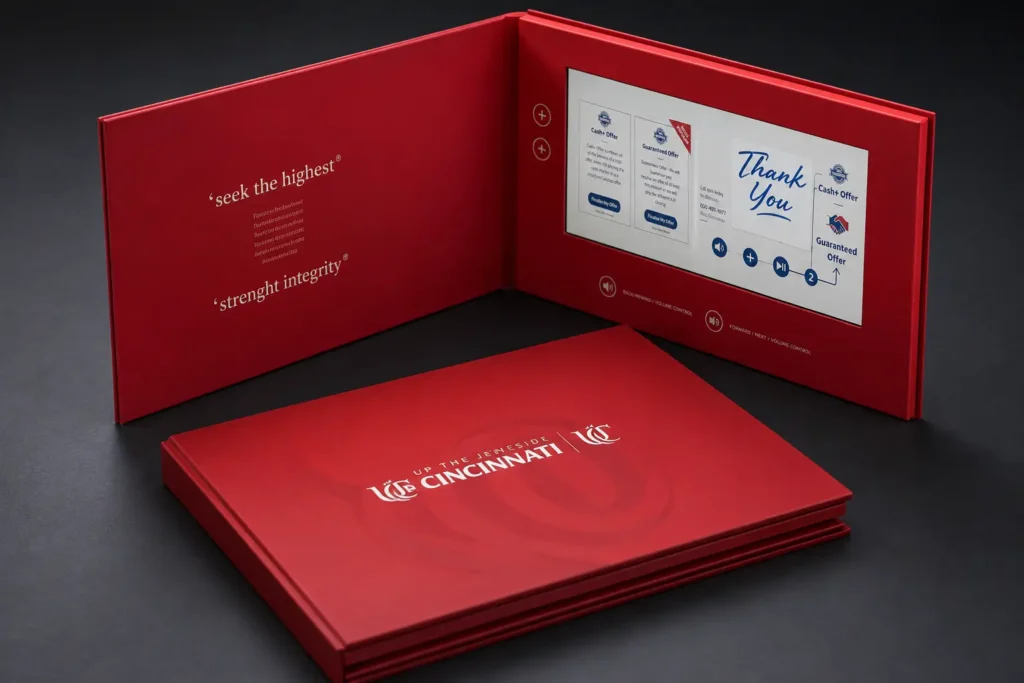 Custom Video Brochure Manufacturer