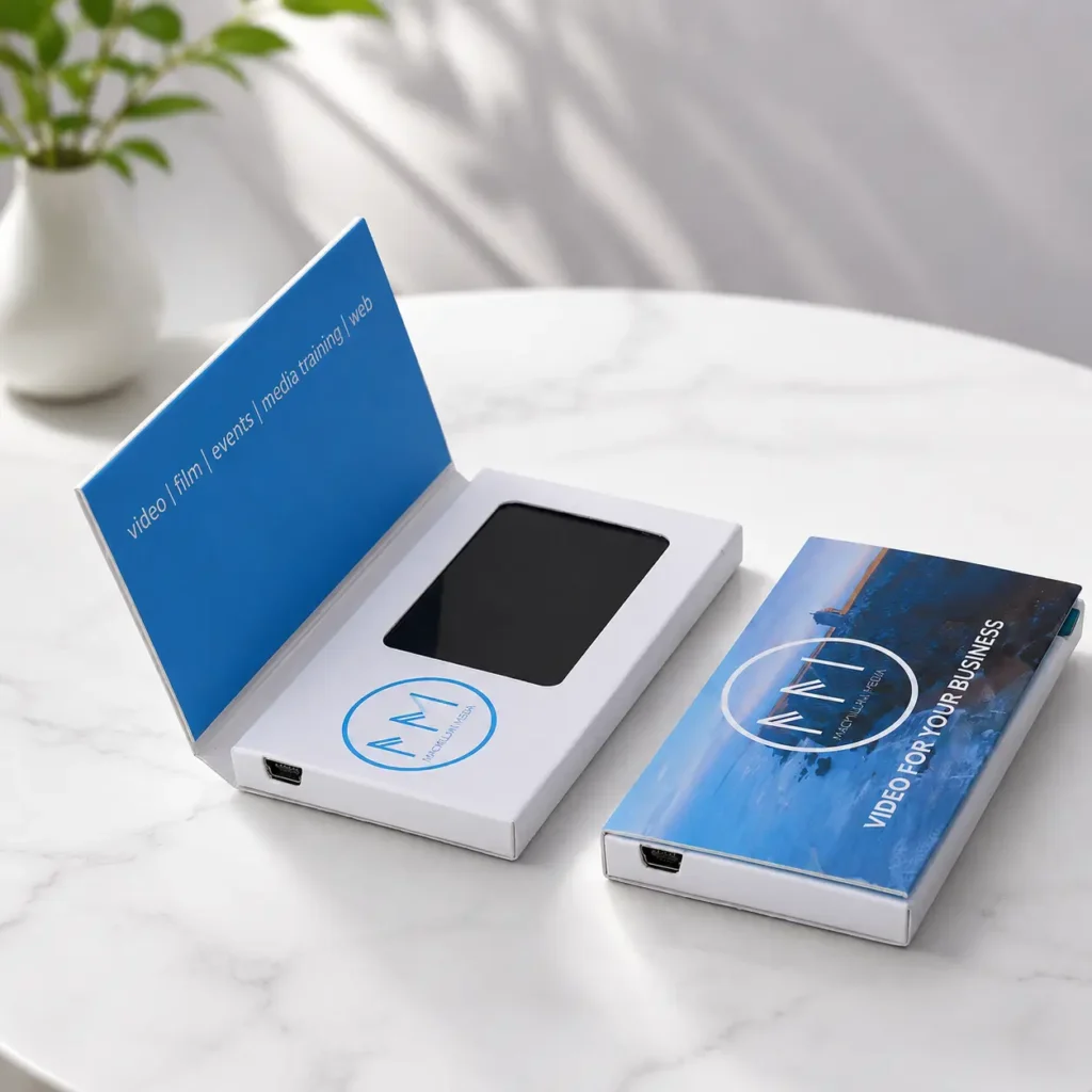 Video Business Card Size Guide