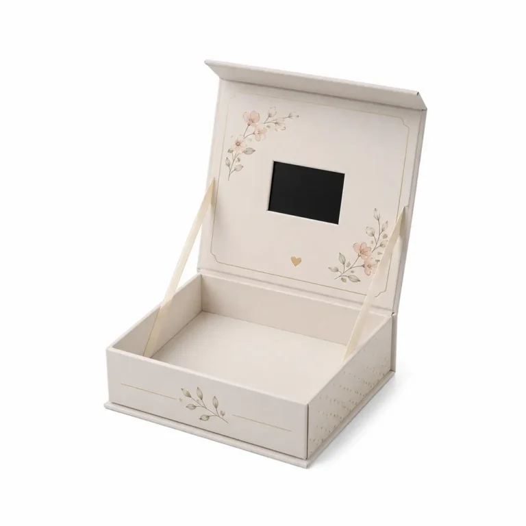 Video Gift Box Screen Size Comparison