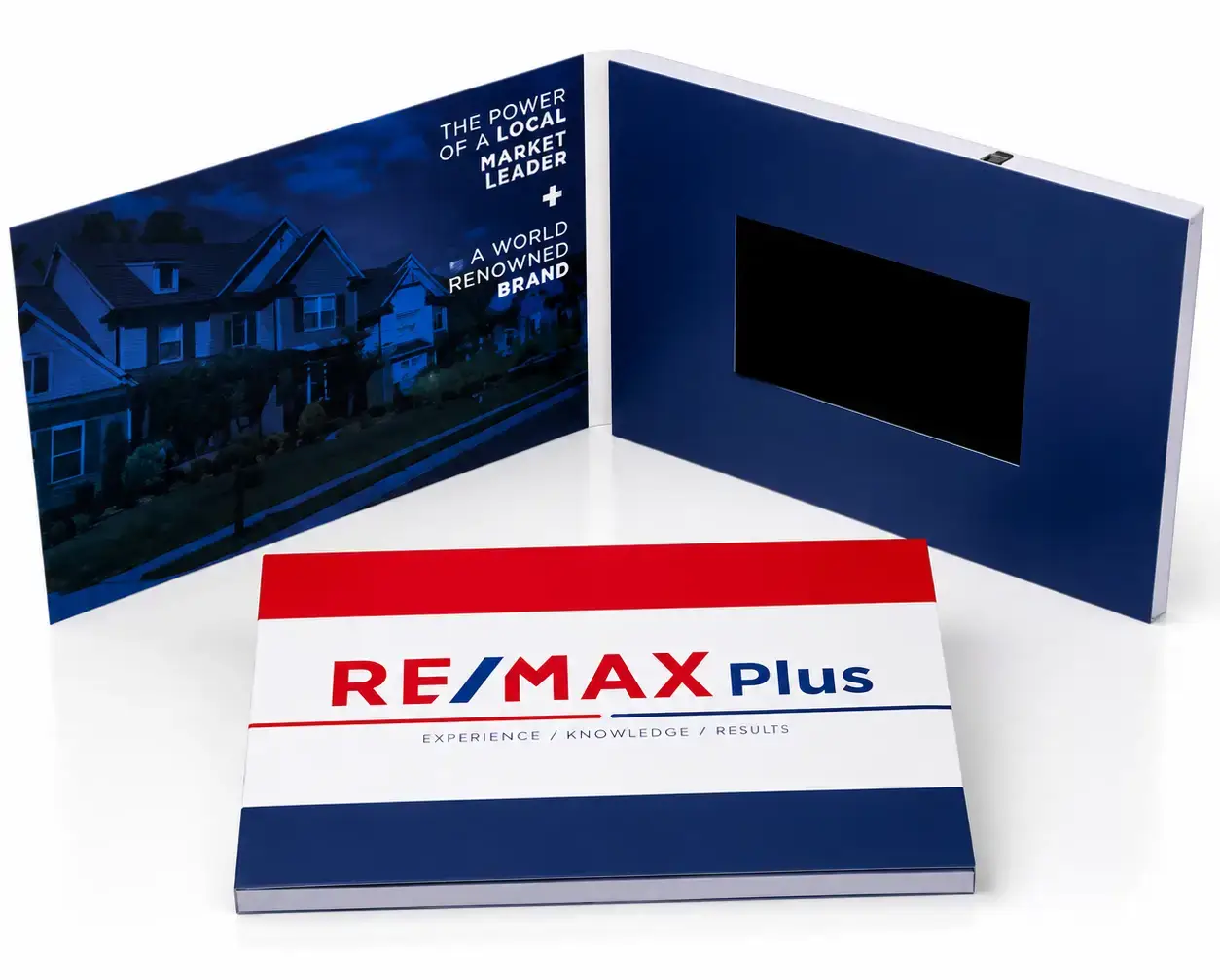 Video brochure compared with traditional printed listing presentation folders