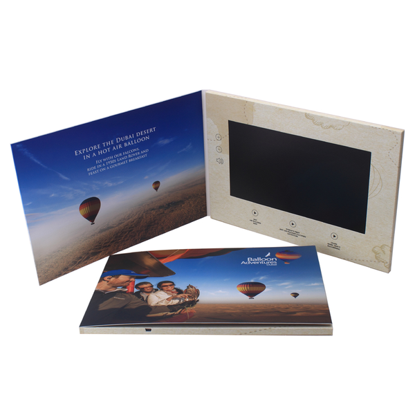 Product marketing with video mailers
