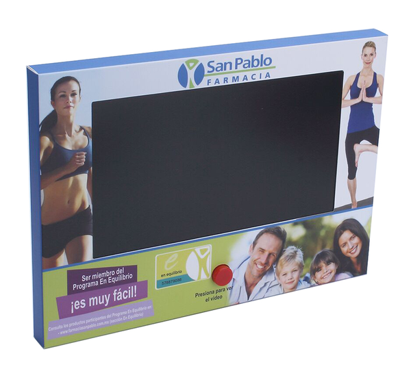 Storage capacity options for video brochures