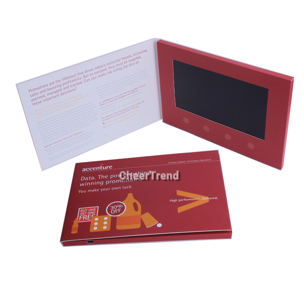 Innovative video brochure design