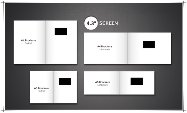 Custom video brochure design