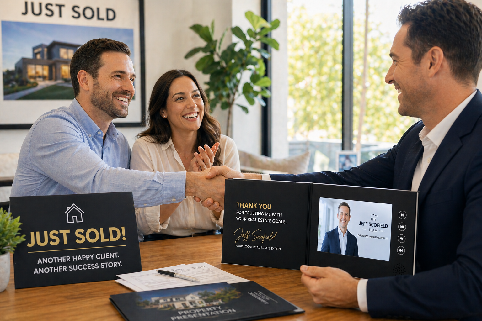 Video brochure pricing concept