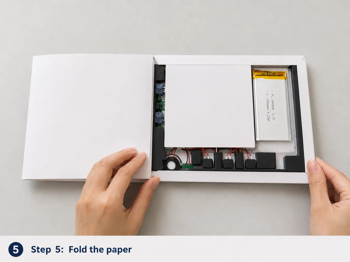 Folding the Paper Cover