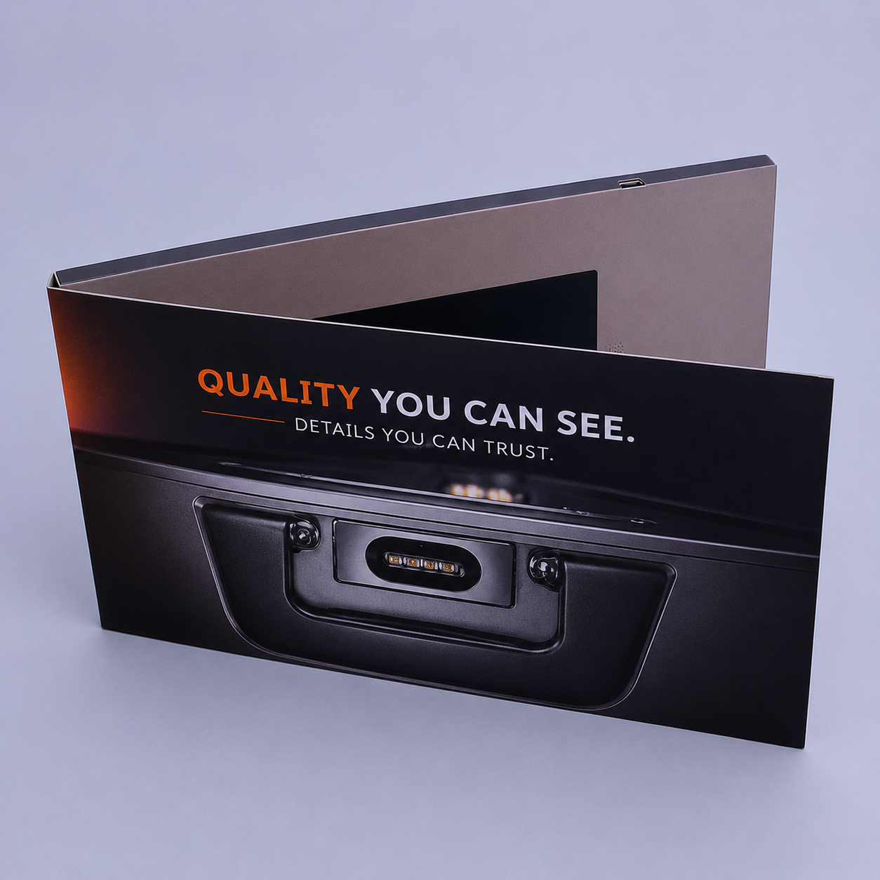 video brochure battery testing process