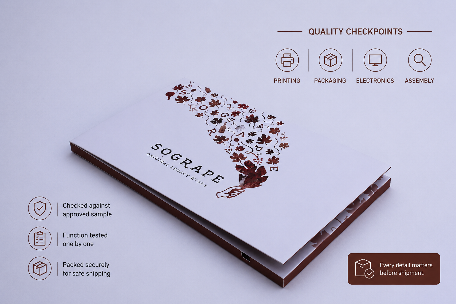video brochure production changes