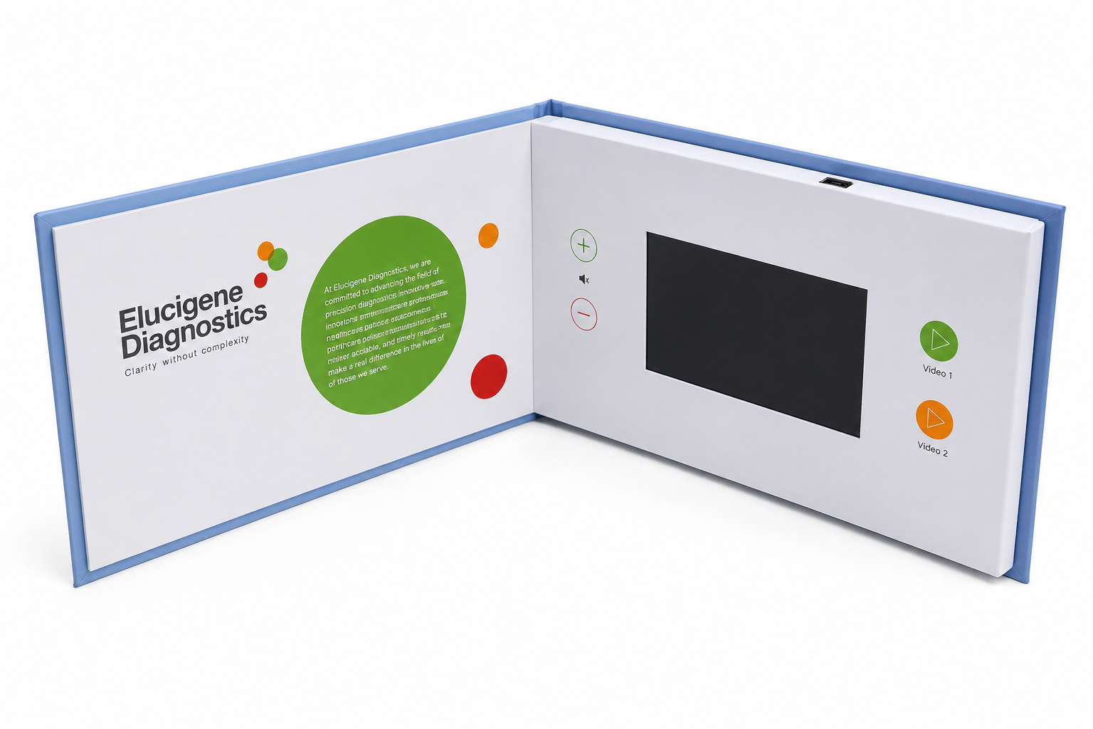 cheap video brochure supplier comparison with low quality components