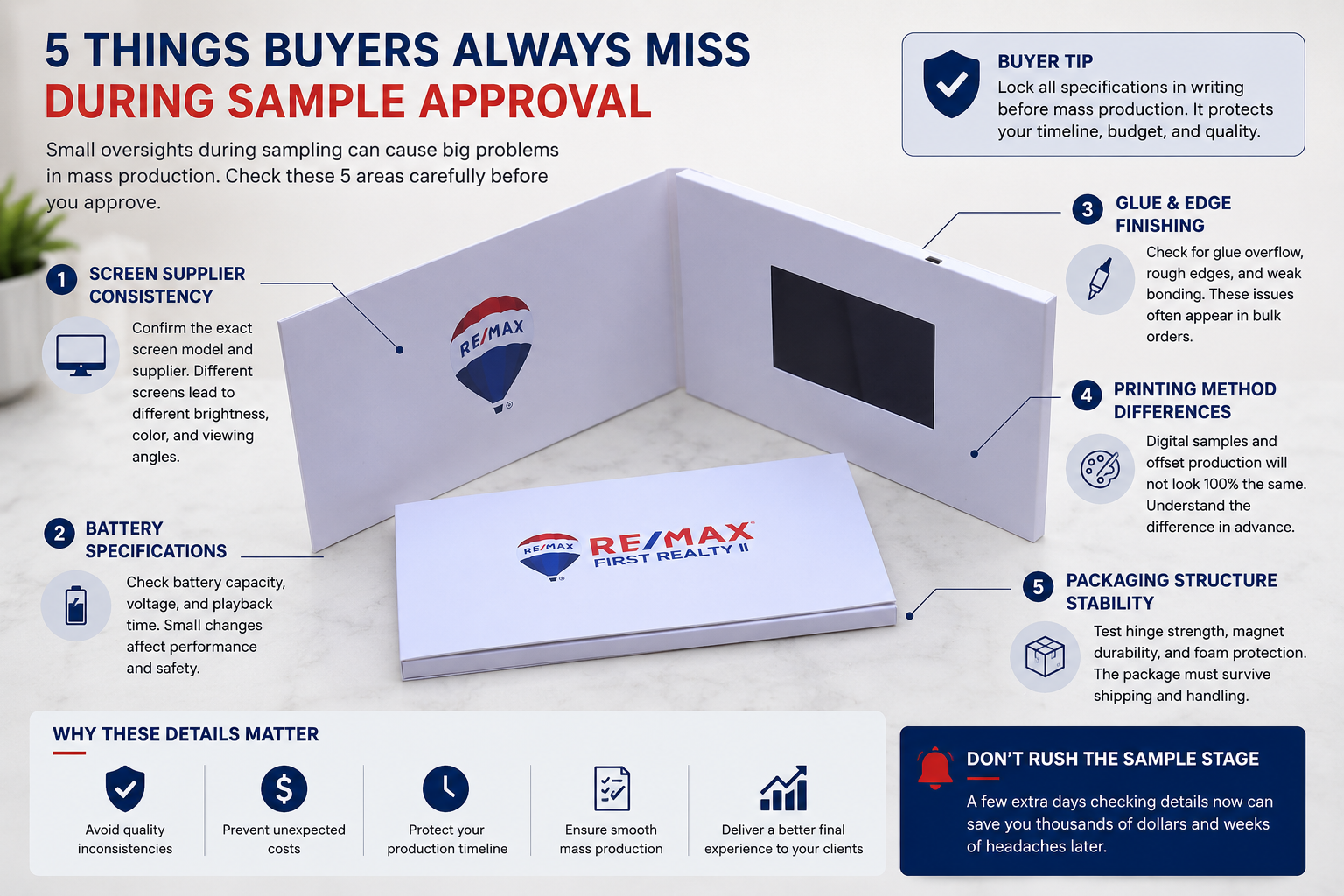 video brochure special printing effects