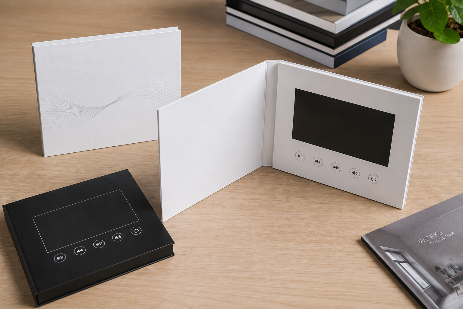 video brochure quality control inspection and screen testing