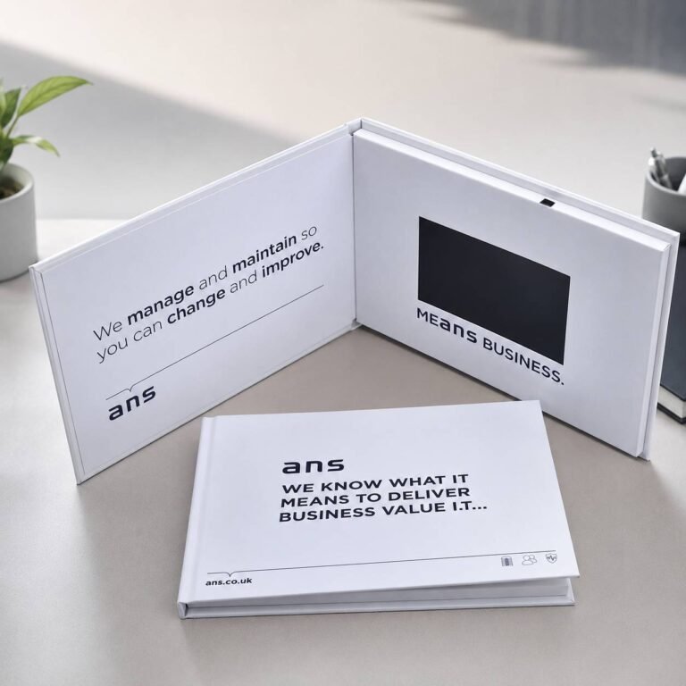 5 Inch Video Brochure Business Consulting