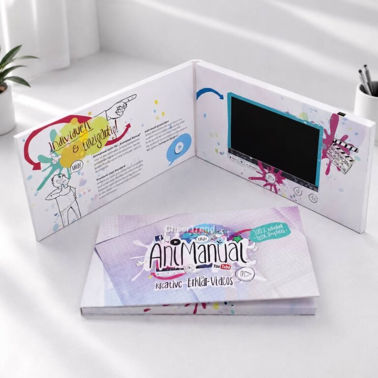 5 Inch Video Brochure Creative Agency