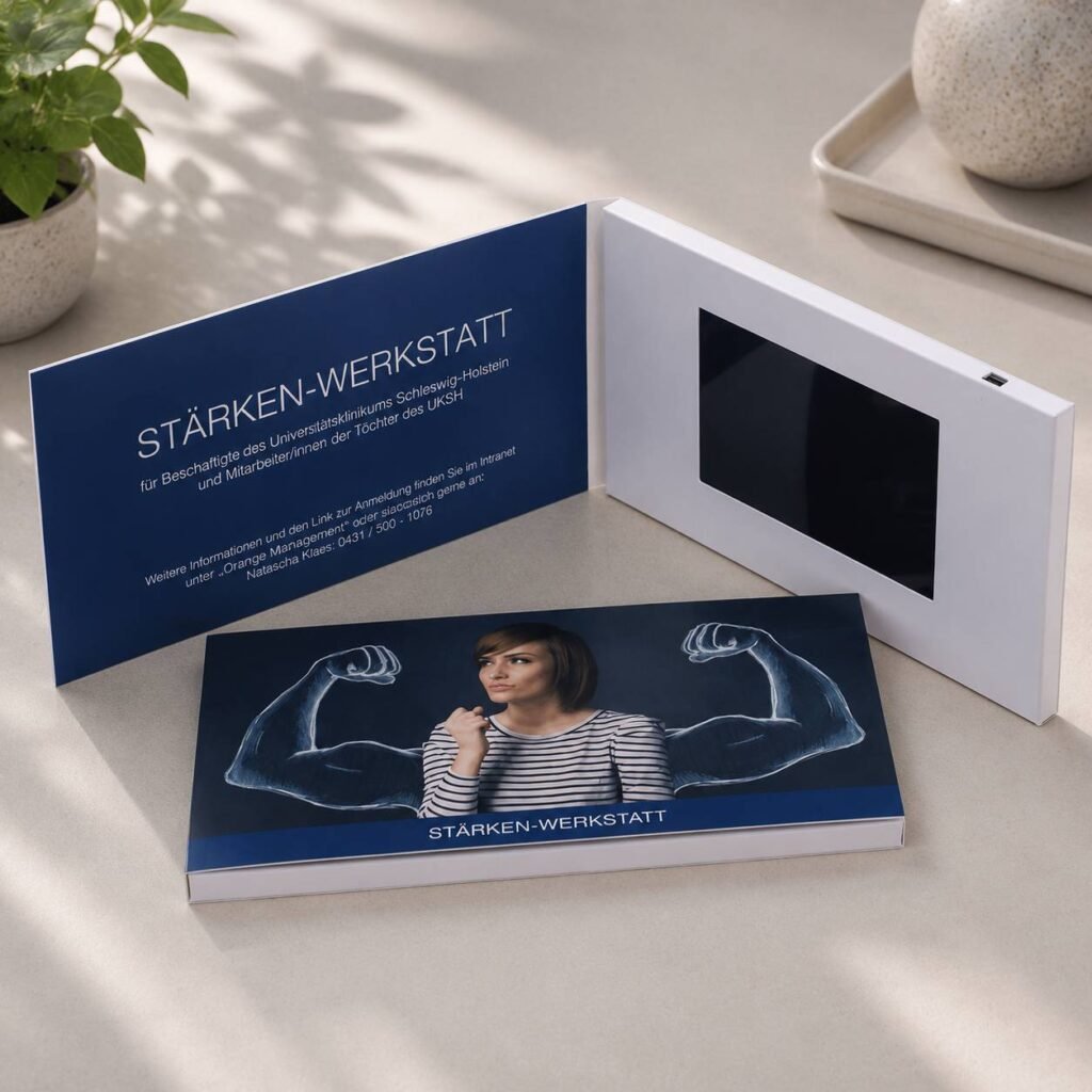 5 Inch Video Brochure Healthcare Training.