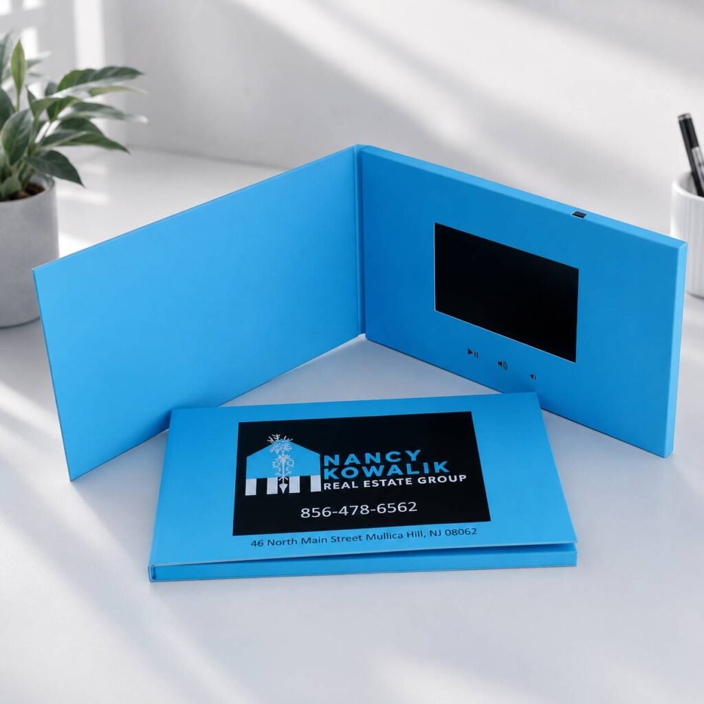 5 Inch Video Brochure Real Estate Agent