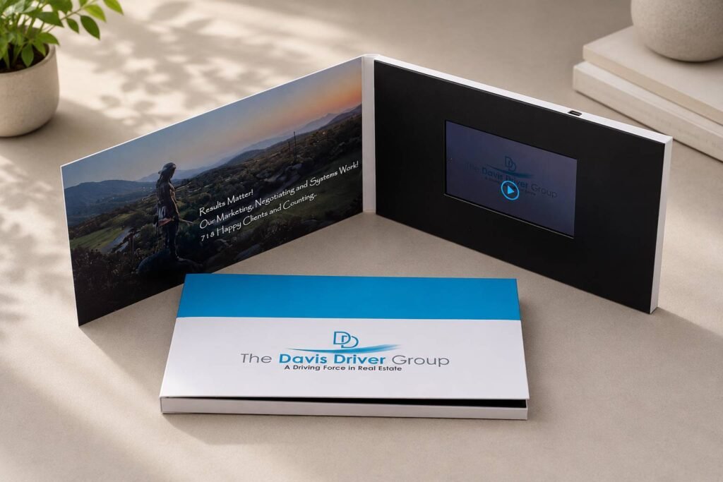 5 Inch Video Brochure Real Estate Team