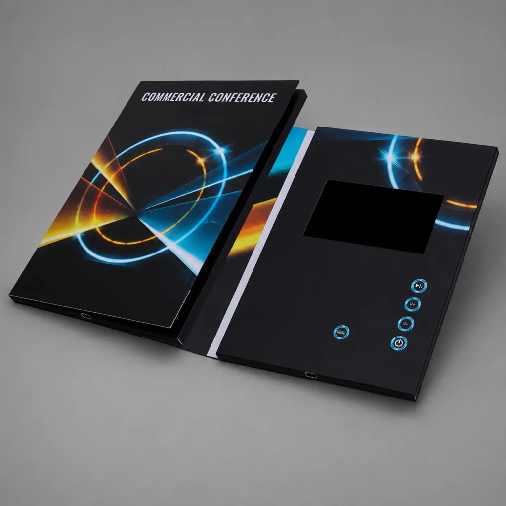 Commercial Conference Video Brochure Cover
