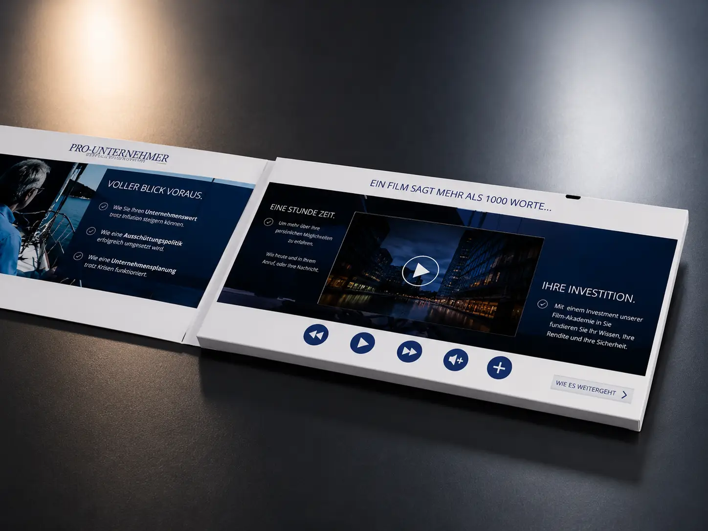 best memory size real estate medical product launch video brochure