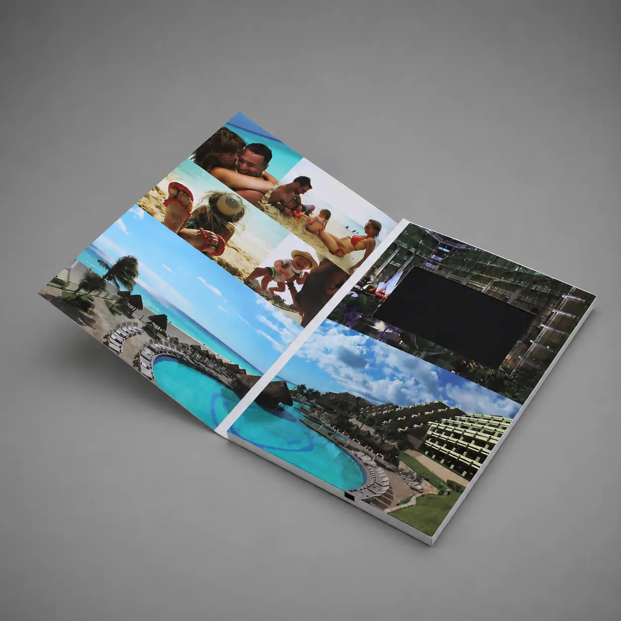 trade show video brochure battery