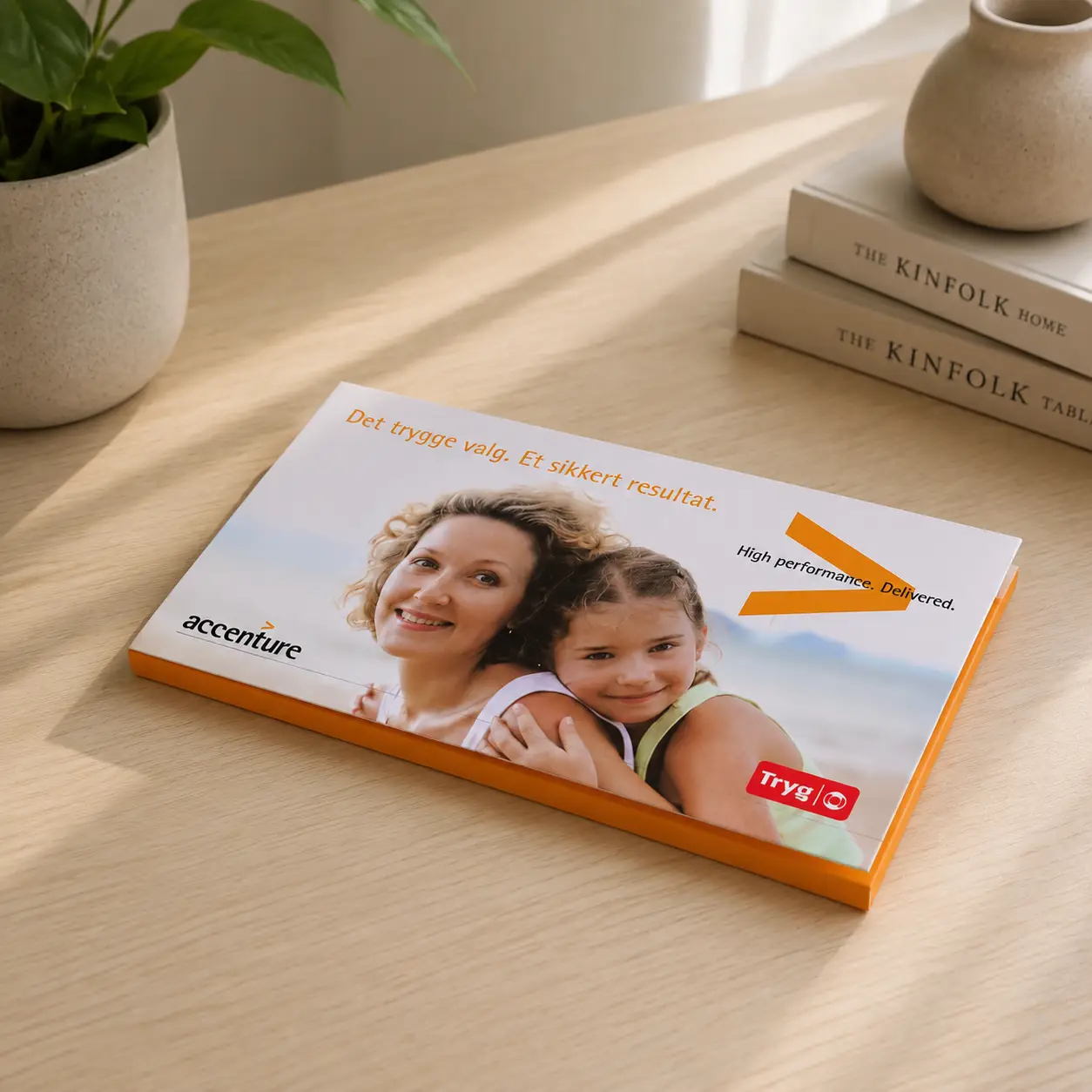 Large screen video brochure for luxury brand presentation