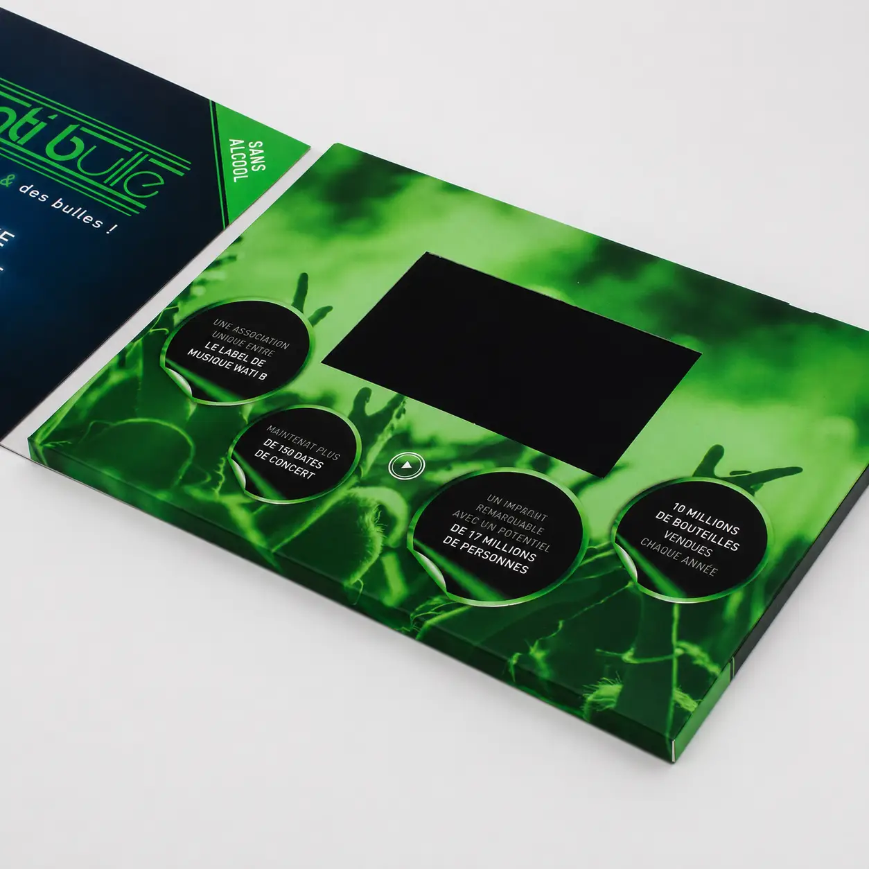 full hd video brochure display
