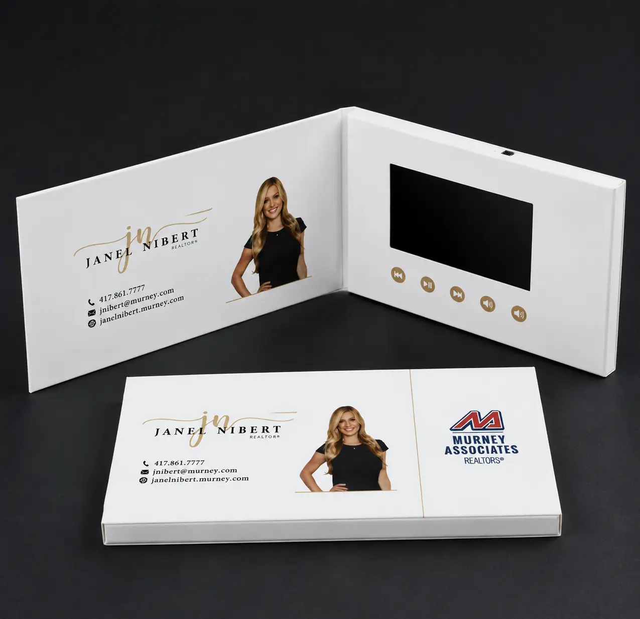 Real estate video brochure pricing comparison by screen size