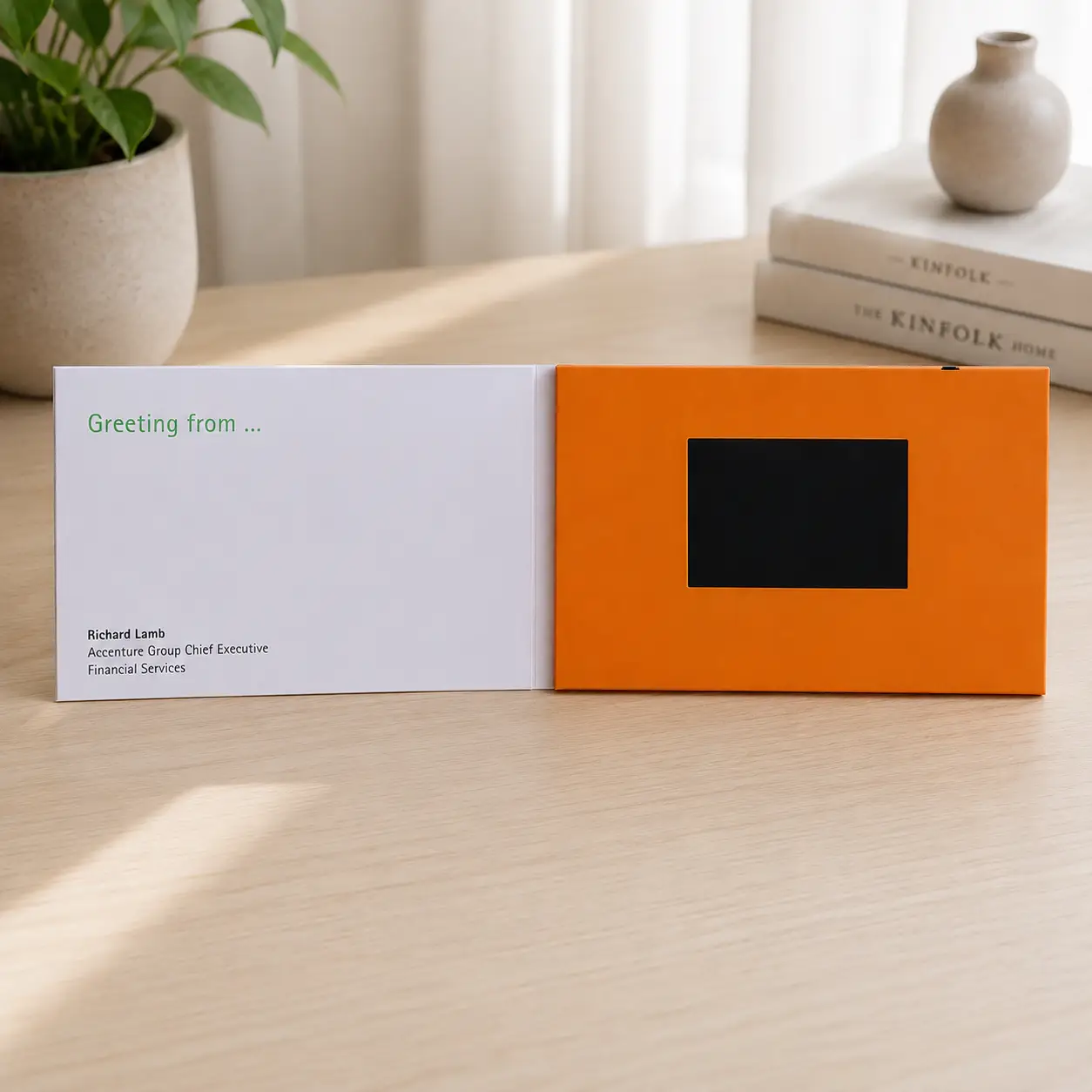 Video brochure screen size shipping cost and budget comparison