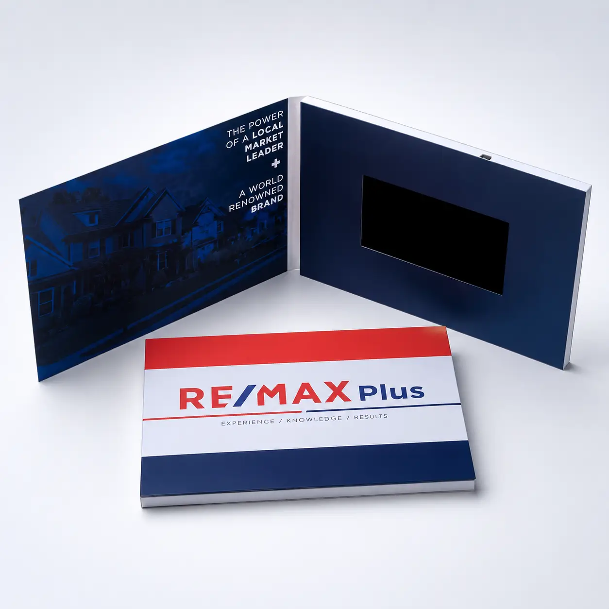Small trial order of video brochures in two different screen sizes