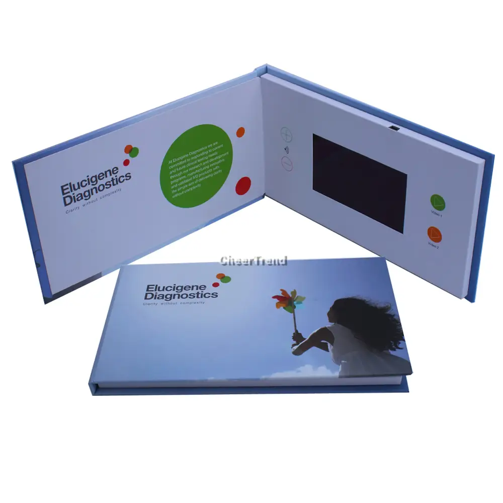 4.3 Inch Video Brochure Hard Cover