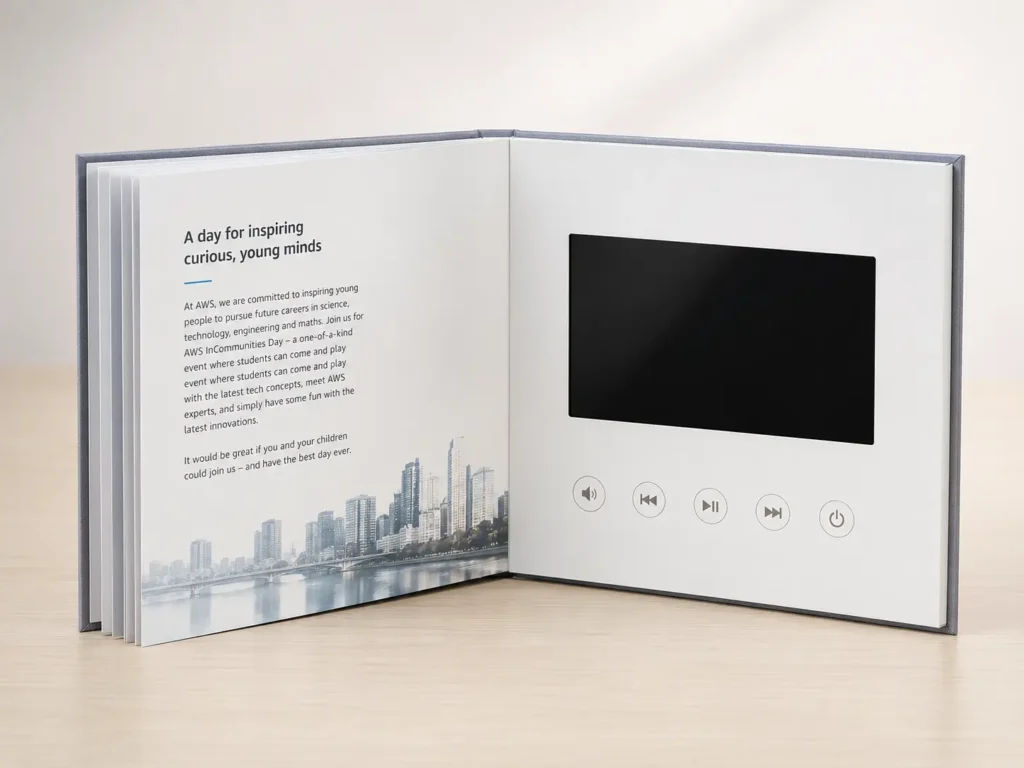 Custom Lcd Video Book