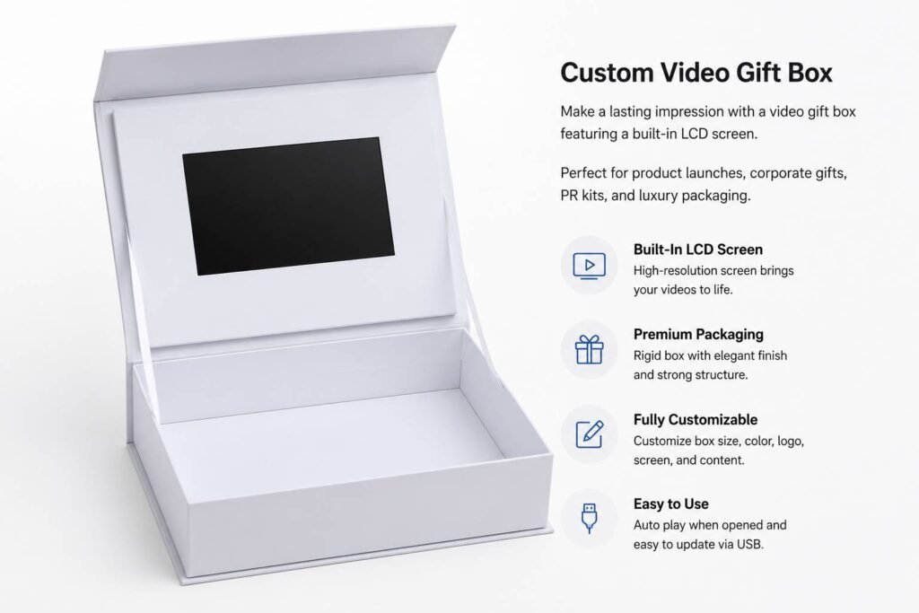 Custom Video Gift Box Design Options