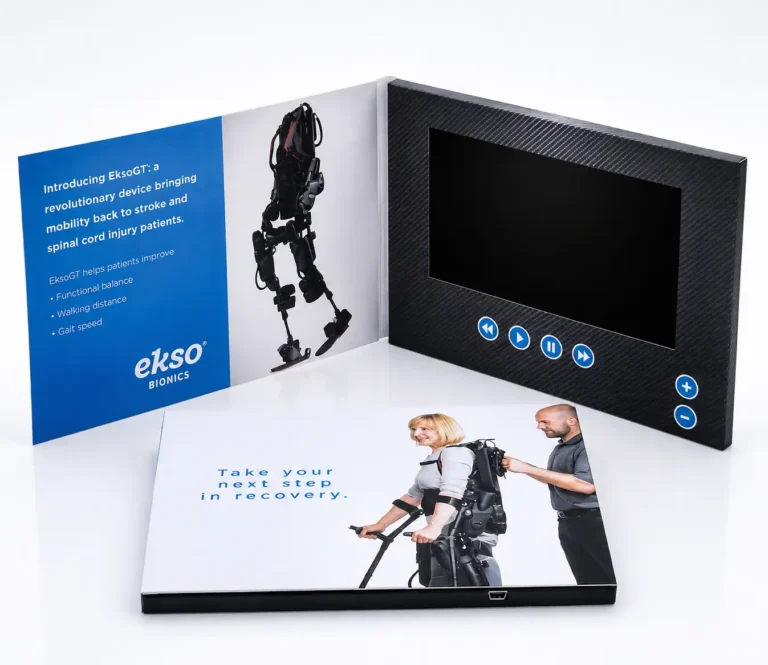 Healthcare video brochure for medical device and rehabilitation marketing
