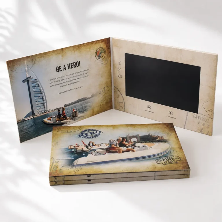Travel Promotion Video Brochure 10 Inch