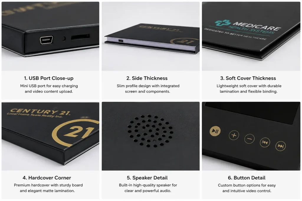 Usb Port Close Up Video Brochure