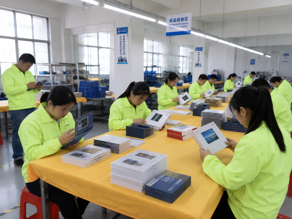 Video Brochure Final Quality Inspection
