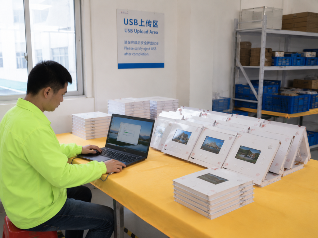 Video Brochure Usb Video Upload