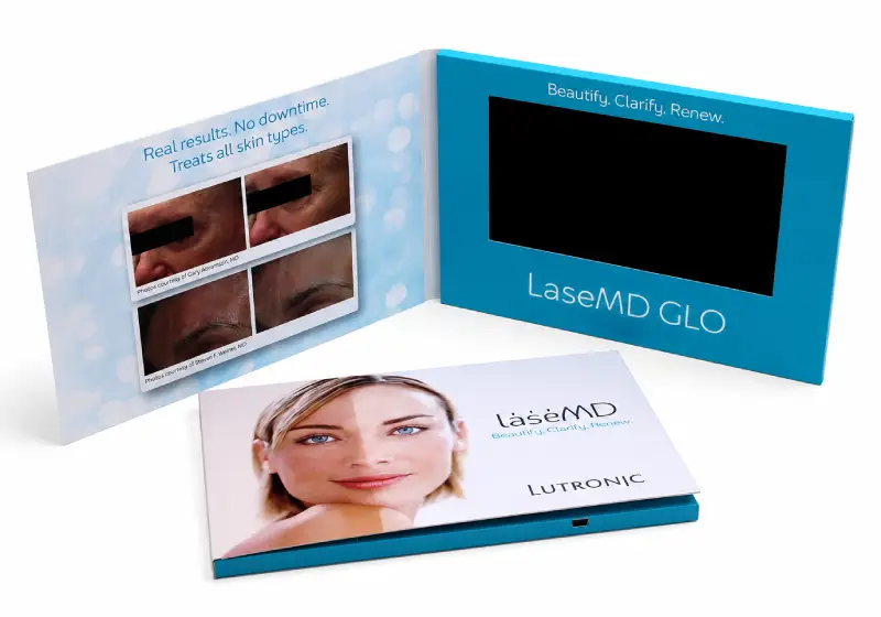 Custom medical video brochure for healthcare and medical sales presentations
