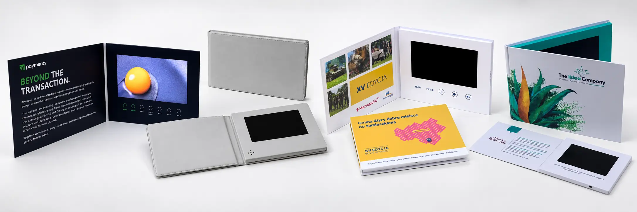 Custom Video Brochure Design Options