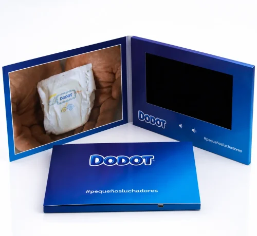 Consumer products video brochure for retail brand marketing