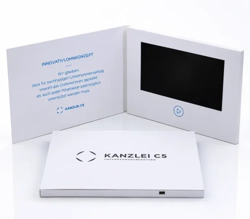 Corporate video brochure for business presentations and company communications