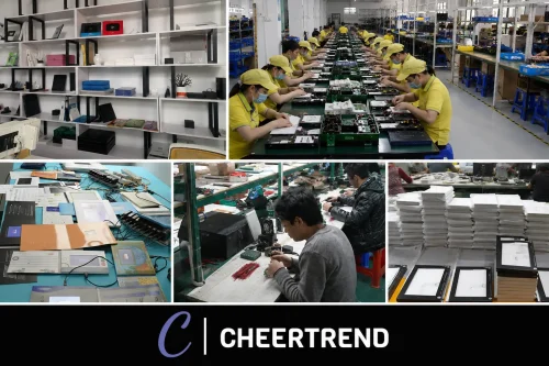 Video Brochure Factory Shenzhen Cheertrend Production Line